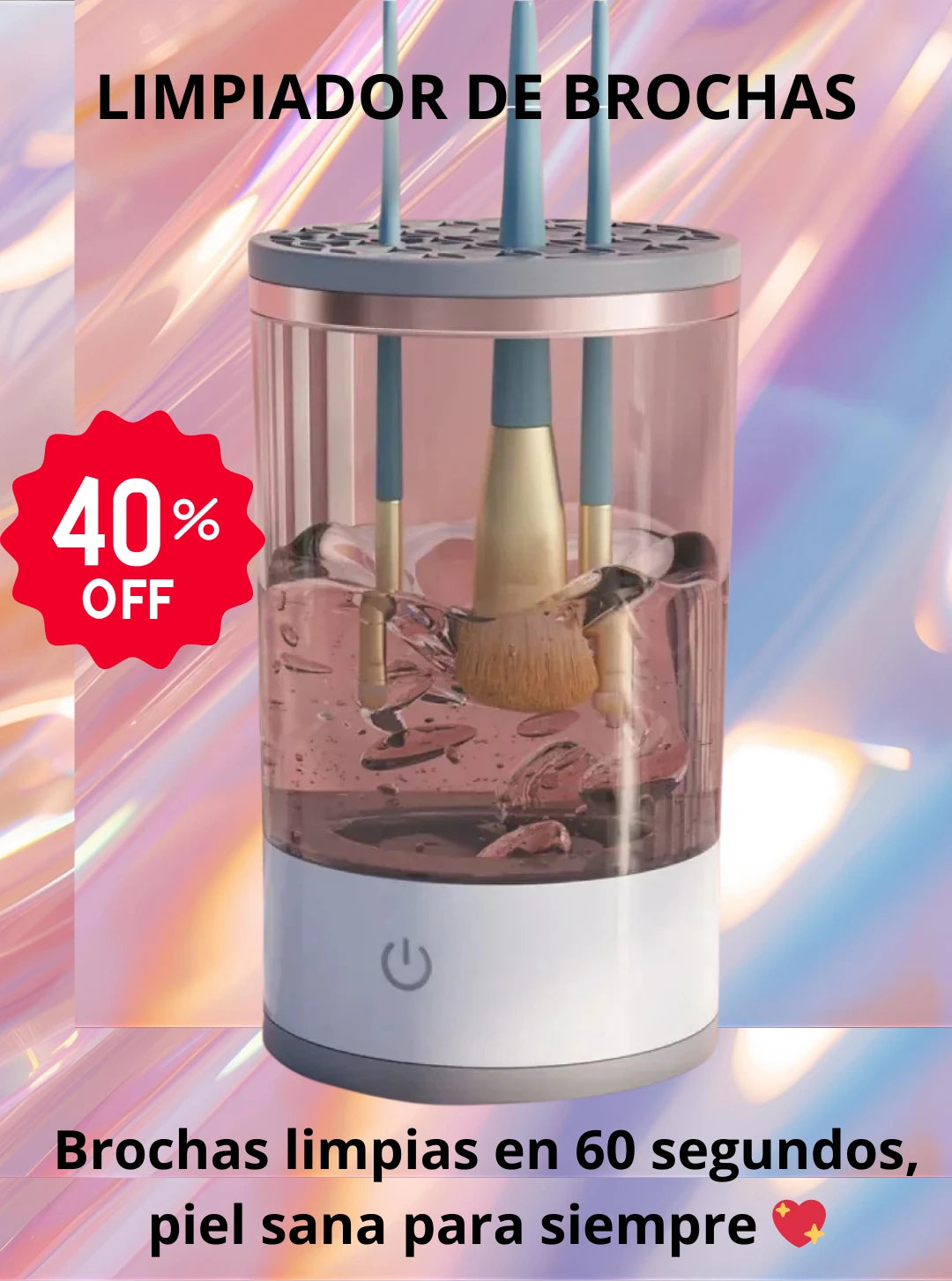 Limpiador de brochas