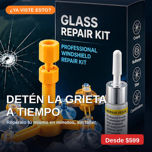 GlassFix Pro™ | Kit Reparador de Cristales