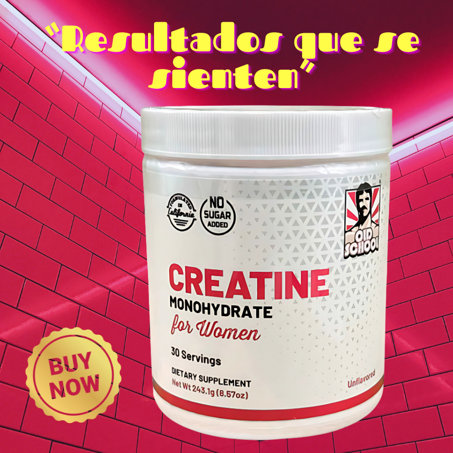 Creatina En Polvo Suplemento Old