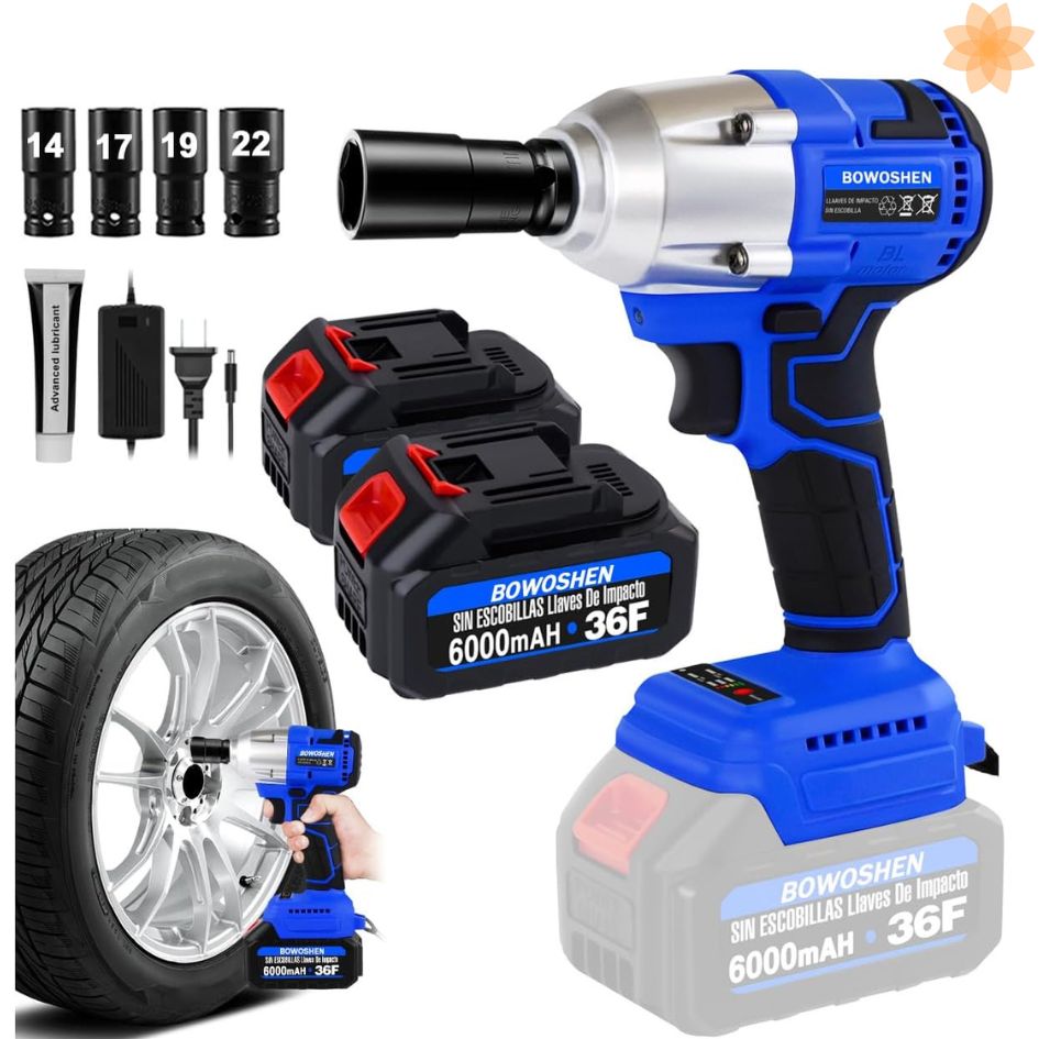 Pistola De Impacto, Taladro y Destornillador Inalámbrico, 3 en 1 GRATIS Batería Extra.